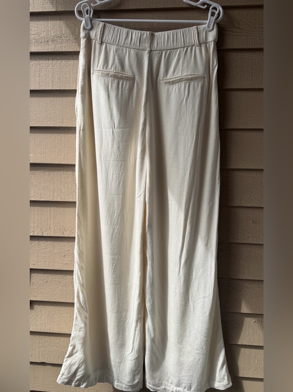 Abercrombie & Fitch - Women's Tailored Linen-Blend Wide Leg Pants
